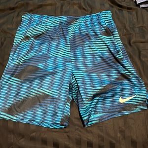 Nike blue shorts